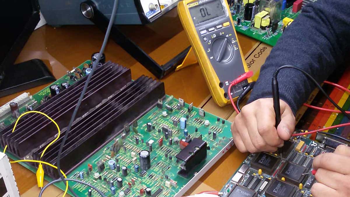 آموزش تعمیر برد درس دوم